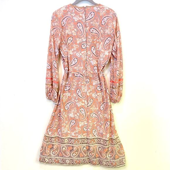 Bleeder Street Union Made Fall Pasley Belted Dress size 14 - Picture 13 of 13